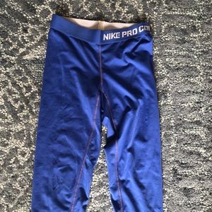 Nike combat cropped compression pants